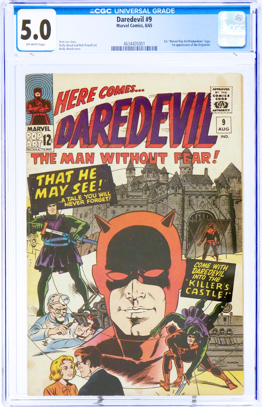 Daredevil #9 Cover B CGC 5.0