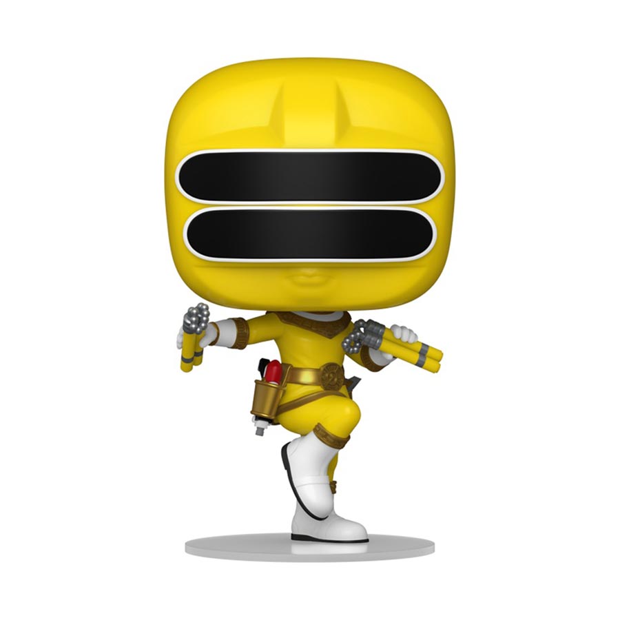 POP Television Power Rangers Zeo Yellow Zeo Ranger Vinyl Figure