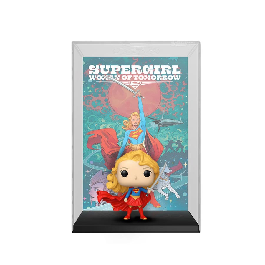 POP Comic Cover DC Supergirl Woman Of Tomorrow Vinyl Figure