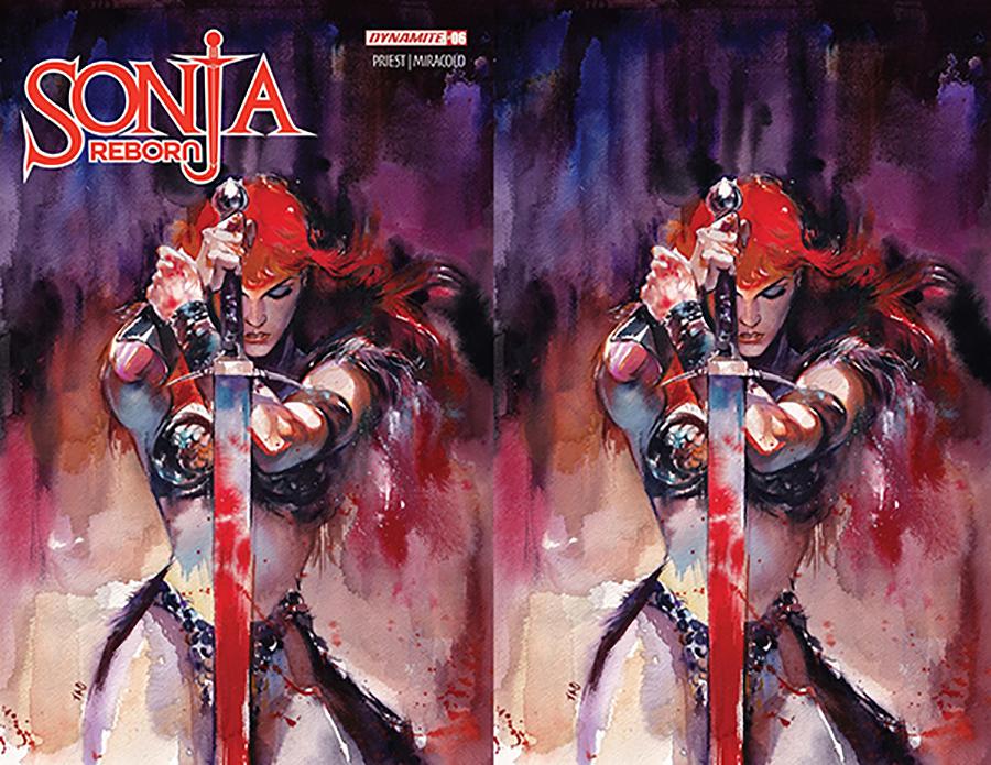 Sonja Reborn #6 Dynamite.Com Exclusive Ito Trade & Virgin Set