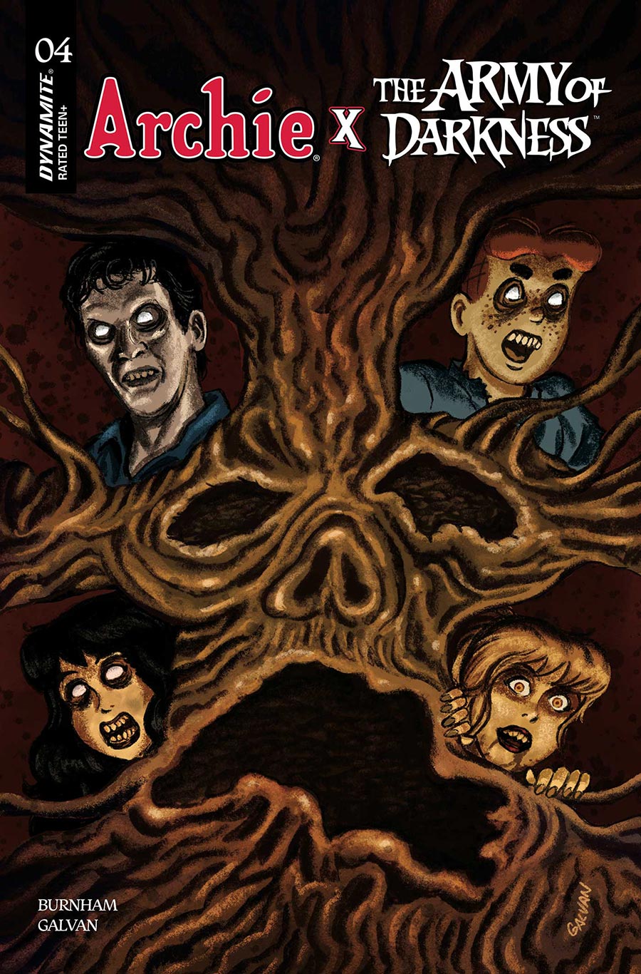 Archie x Army Of Darkness #4 Cover M Variant Bill Galvan Deadite Cover