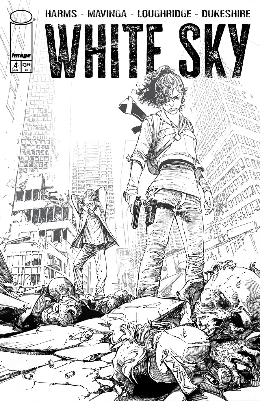 White Sky #4 Cover C Variant JP Mavinga Cover