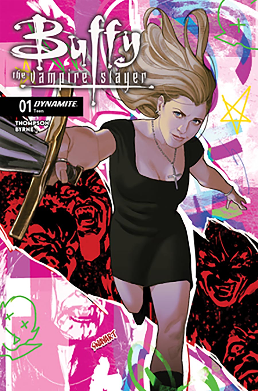 Buffy The Vampire Slayer Vol 3 #1 Cover C Variant Joshua Sway Swaby Cover