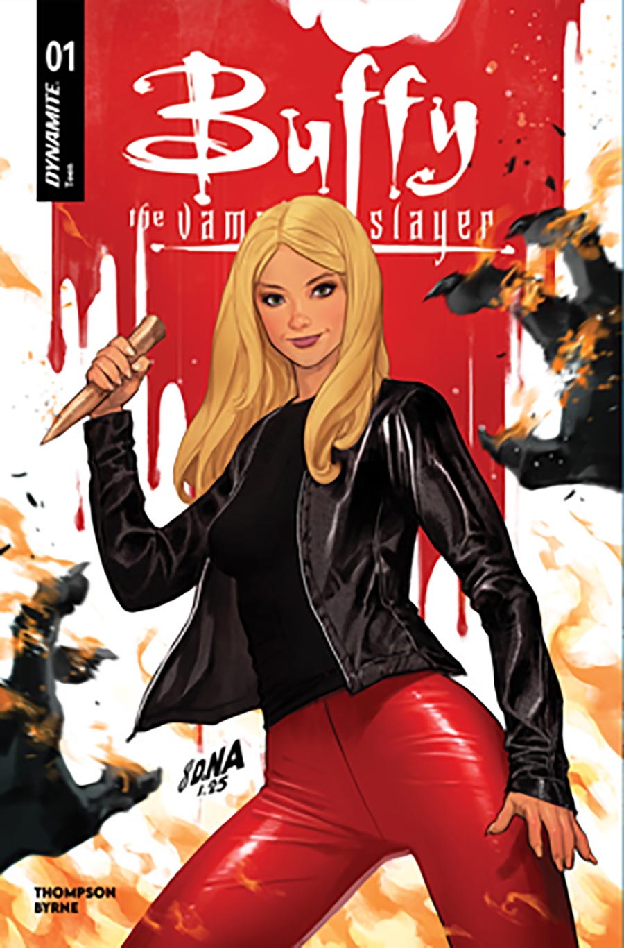 Buffy The Vampire Slayer Vol 3 #1 Cover F Variant David Nakayama Foil Cover