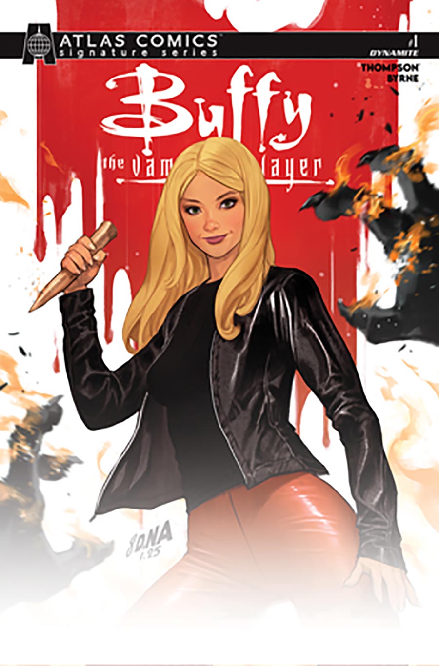 Buffy The Vampire Slayer Vol 3 #1 Cover I David Nakayama Cover Atlas Edition Signed By Kelly Thompson