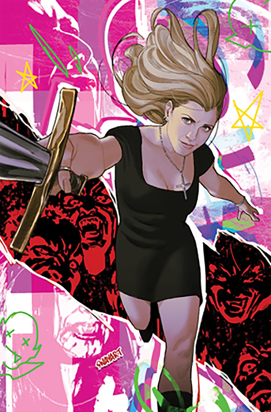 Buffy The Vampire Slayer Vol 3 #1 Cover J Dynamite Metal Premium Joshua Sway Swaby Virgin Cover