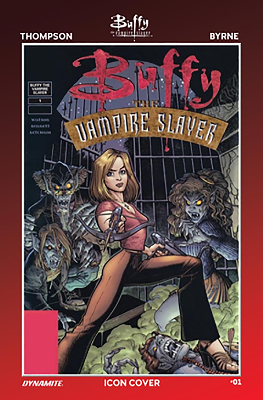 Buffy The Vampire Slayer Vol 3 #1 Cover M Incentive Arthur Adams Icon Foil Cover
