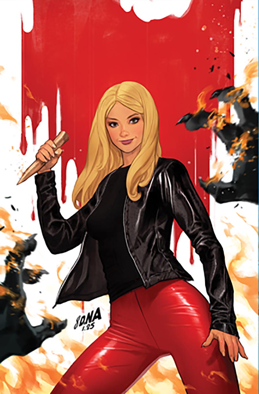 Buffy The Vampire Slayer Vol 3 #1 Cover V Incentive Dynamite Metal Premium David Nakayama Virgin Cover