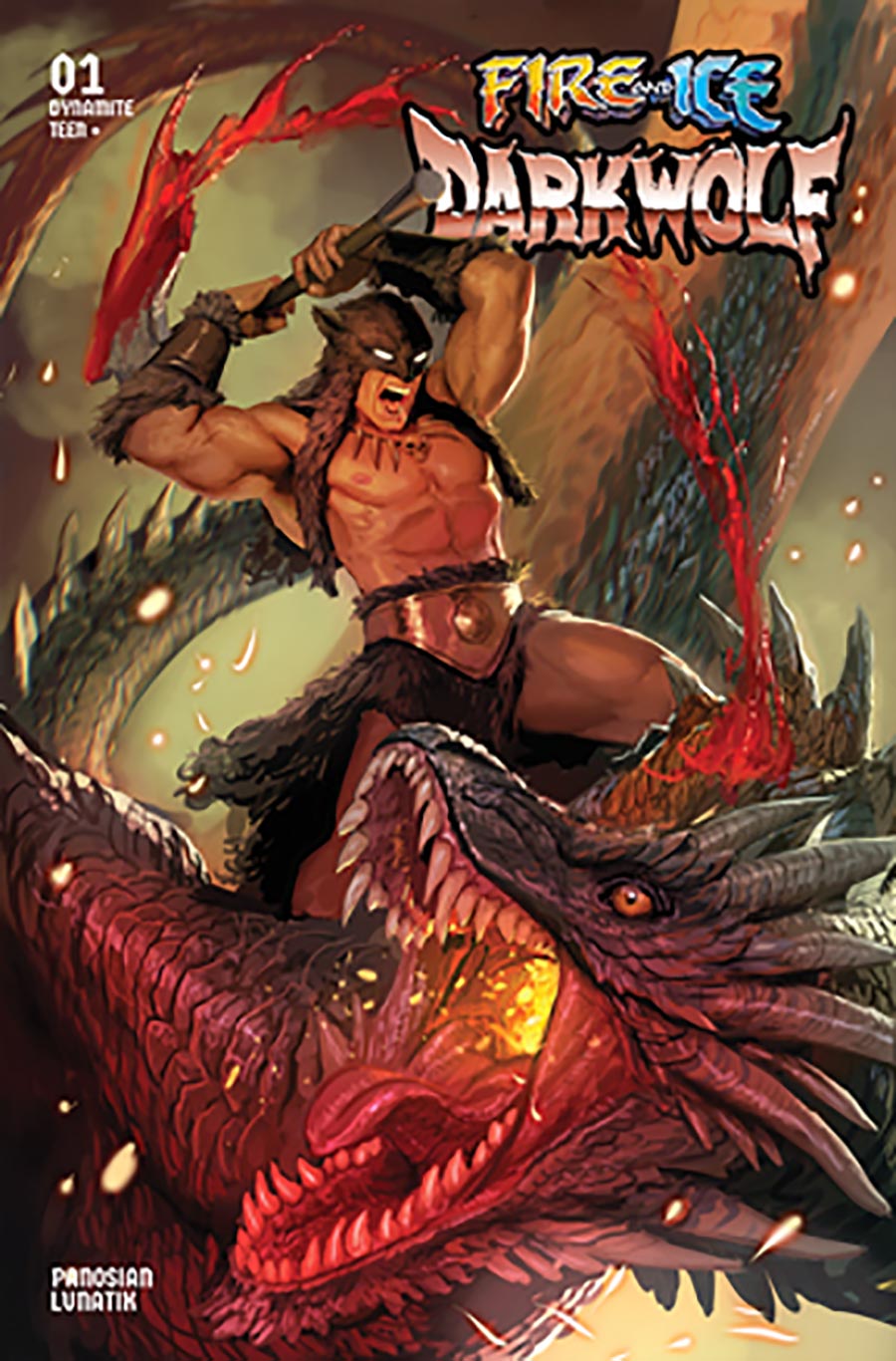 Fire And Ice Darkwolf #1 Cover B Variant Stjepan Sejic Cover