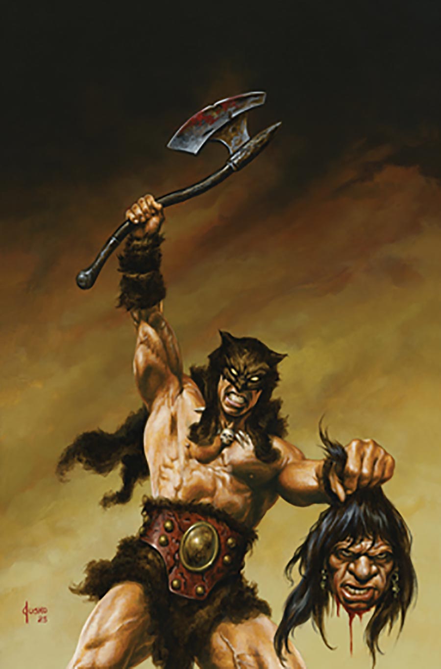 Fire And Ice Darkwolf #1 Cover I Limited Edition Joe Jusko Virgin Cover