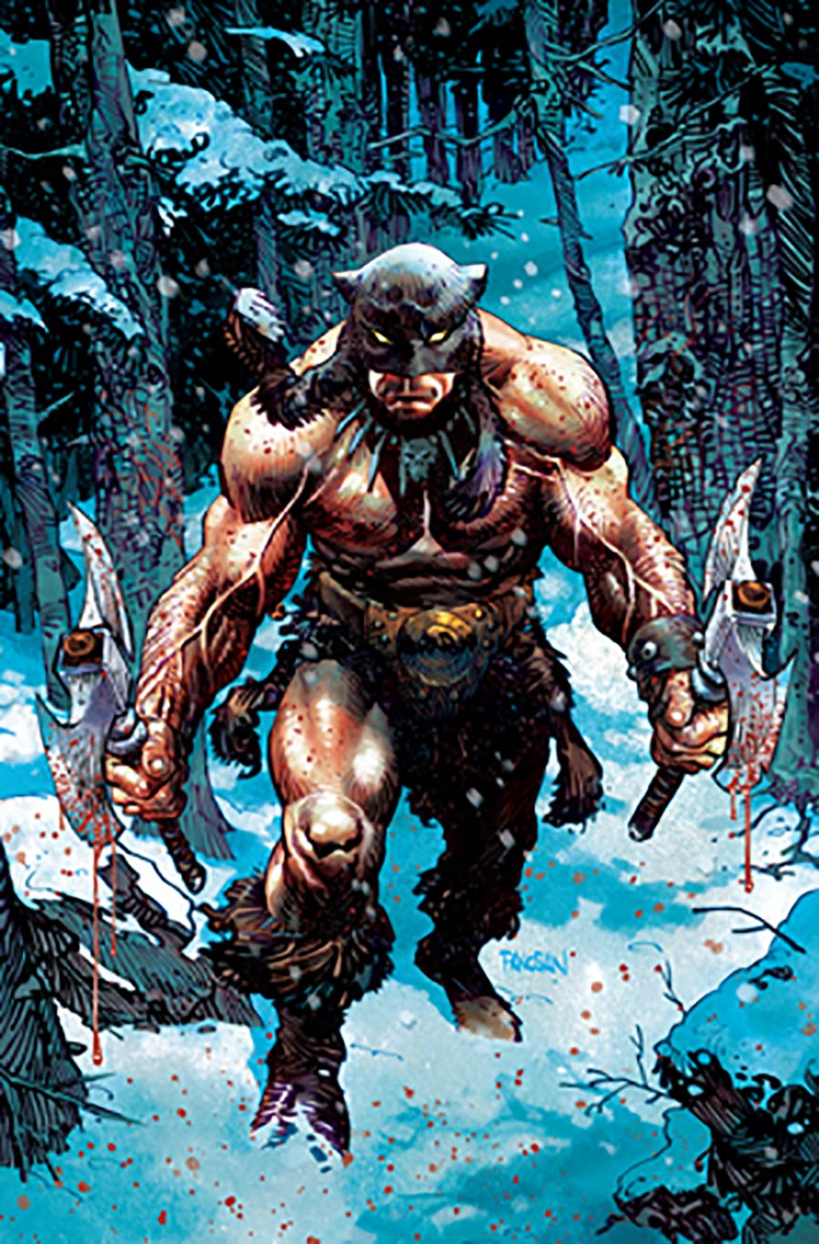 Fire And Ice Darkwolf #1 Cover M Incentive Dan Panosian Virgin Cover