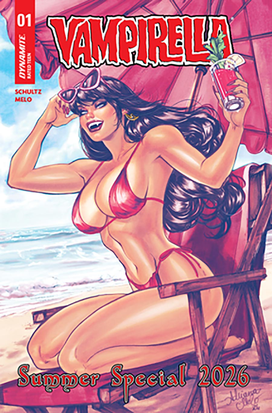 Vampirella Summer Special 2026 #1 (One Shot) Cover B Variant Adriana Melo Cover