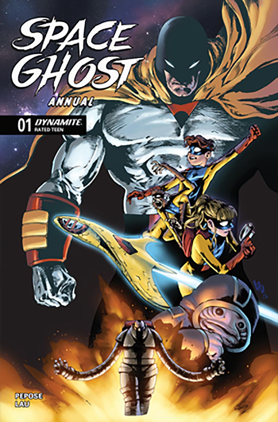 Space Ghost Vol 5 Annual #1 (One Shot) Cover A Regular Jonathan Lau Cover