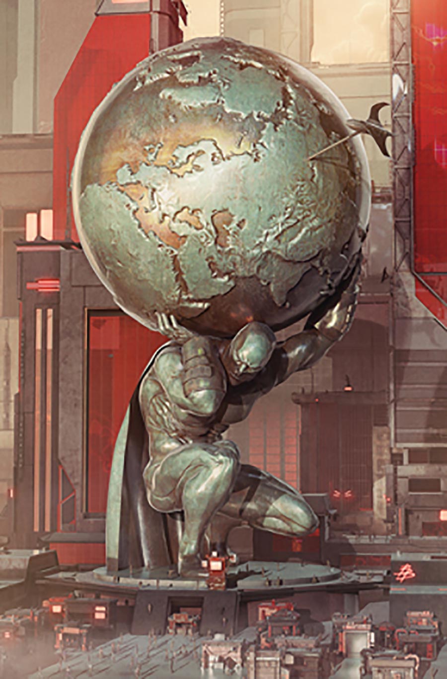 Space Ghost Vol 5 Annual #1 (One Shot) Cover E Dynamite Metal Premium Bjorn Barends Virgin Cover