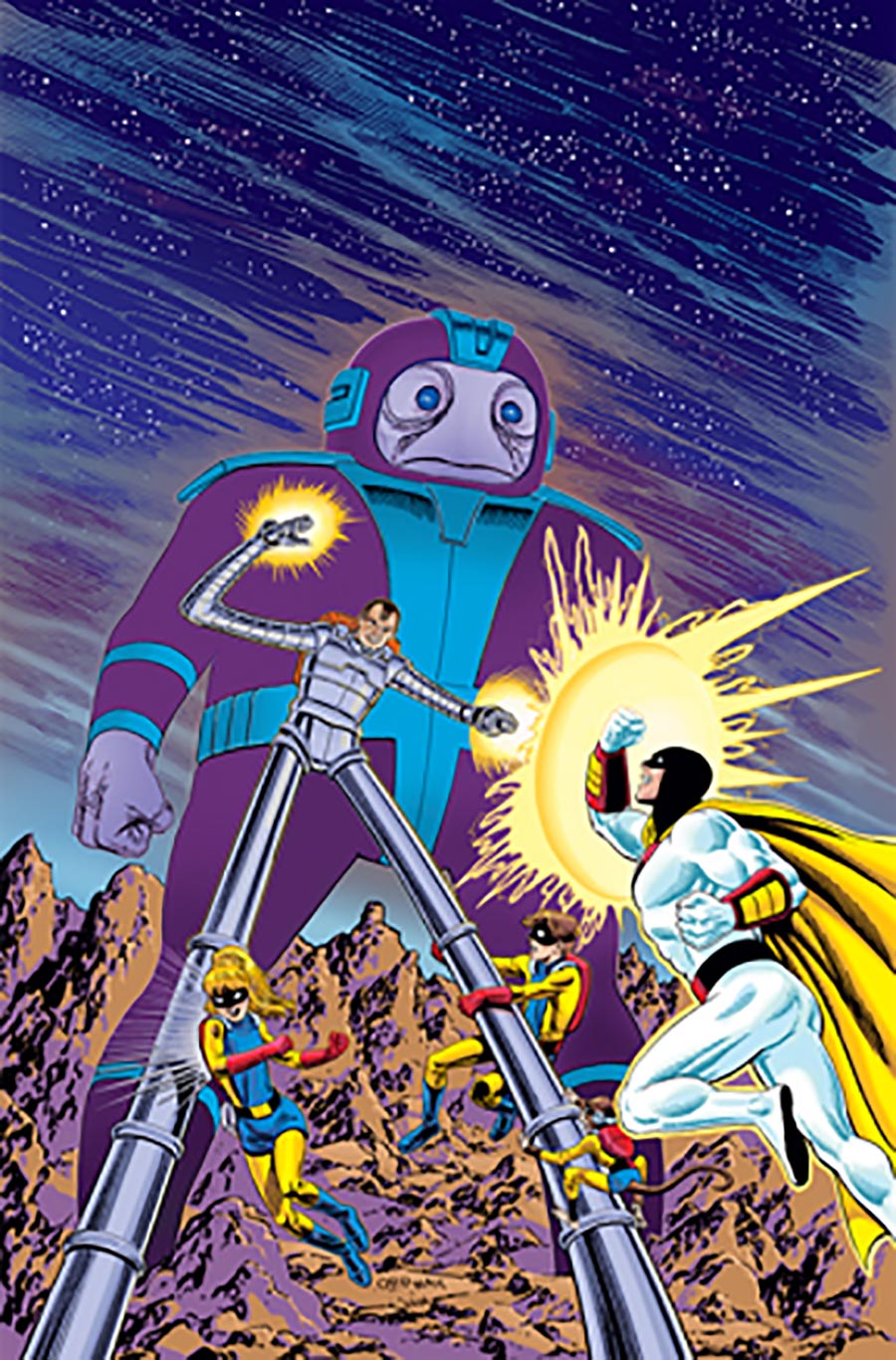 Space Ghost Vol 5 Annual #1 (One Shot) Cover F Limited Edition Jerry Ordway Virgin Cover