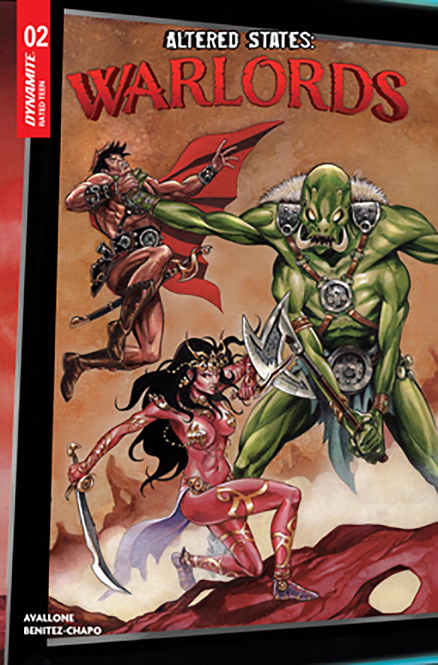 Altered States Warlords #2 Cover B Variant Mike Rooth Cover