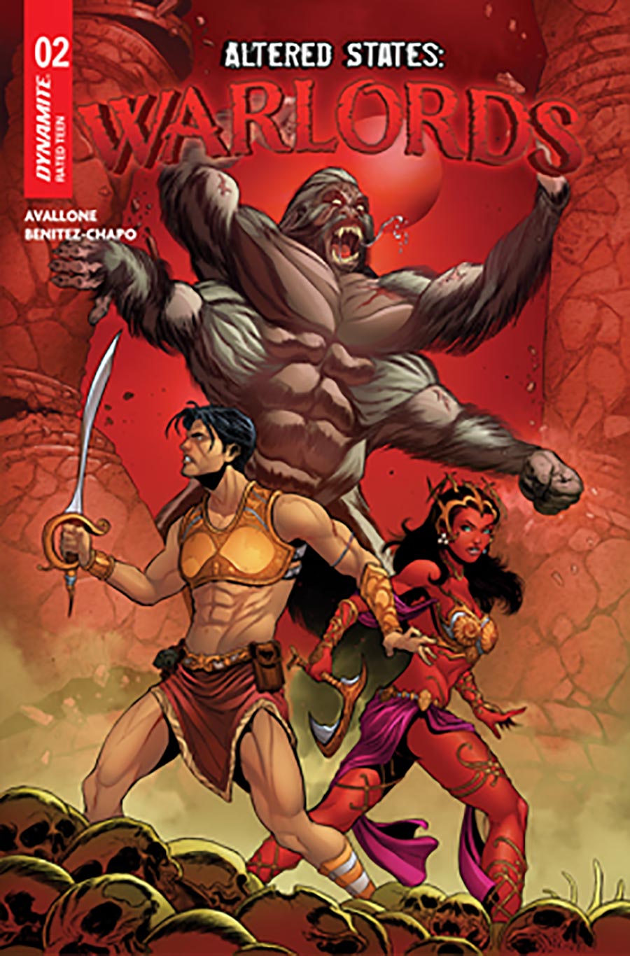 Altered States Warlords #2 Cover C Variant Mariano Benitez-Chapo Cover