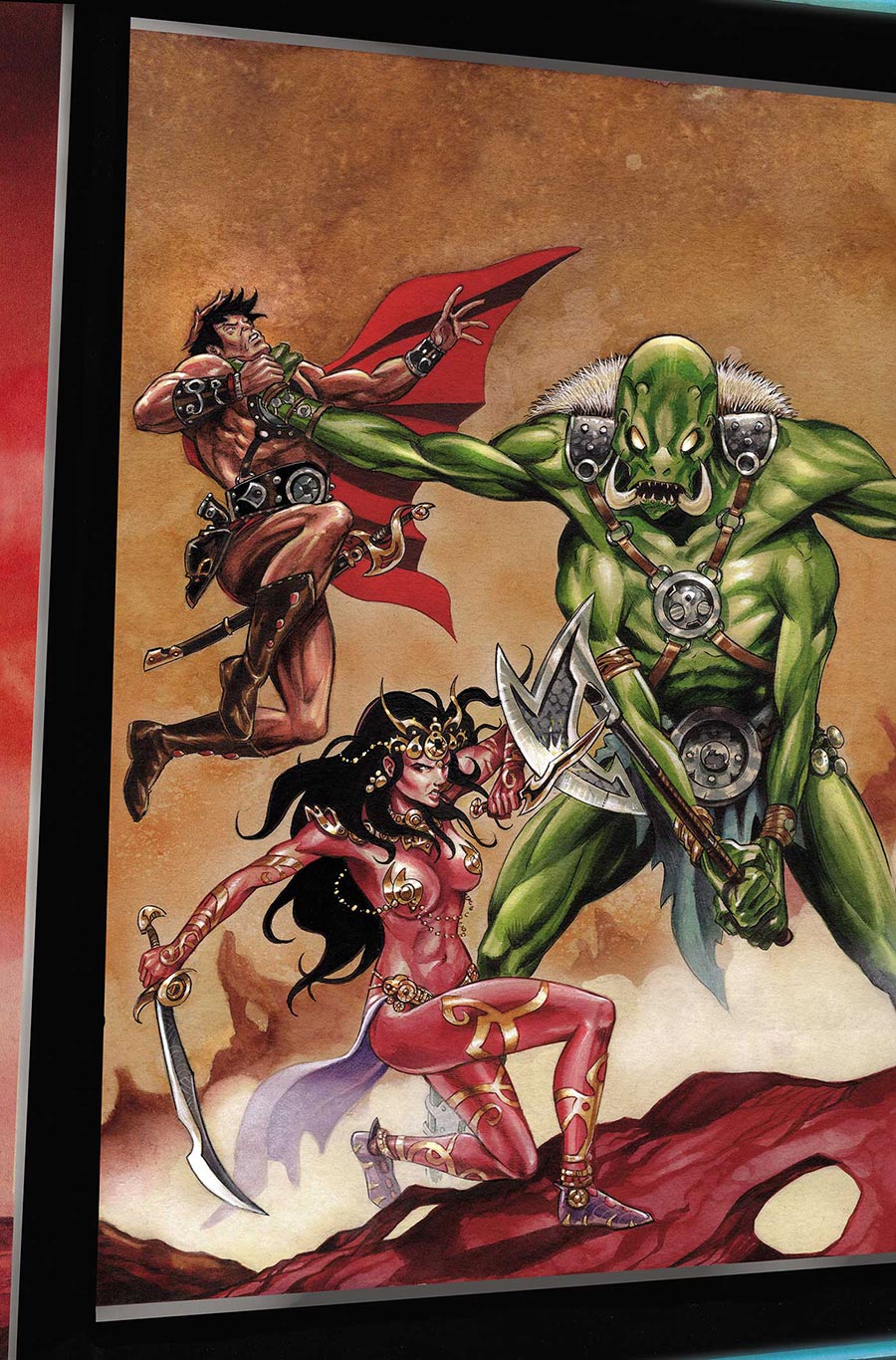 Altered States Warlords #2 Cover I Incentive Mike Rooth Virgin Cover