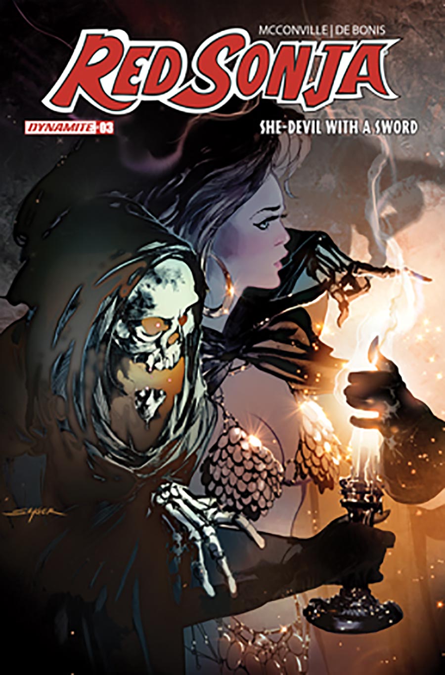 Red Sonja She-Devil With A Sword #3 Cover A Regular Stuart Sayger Cover