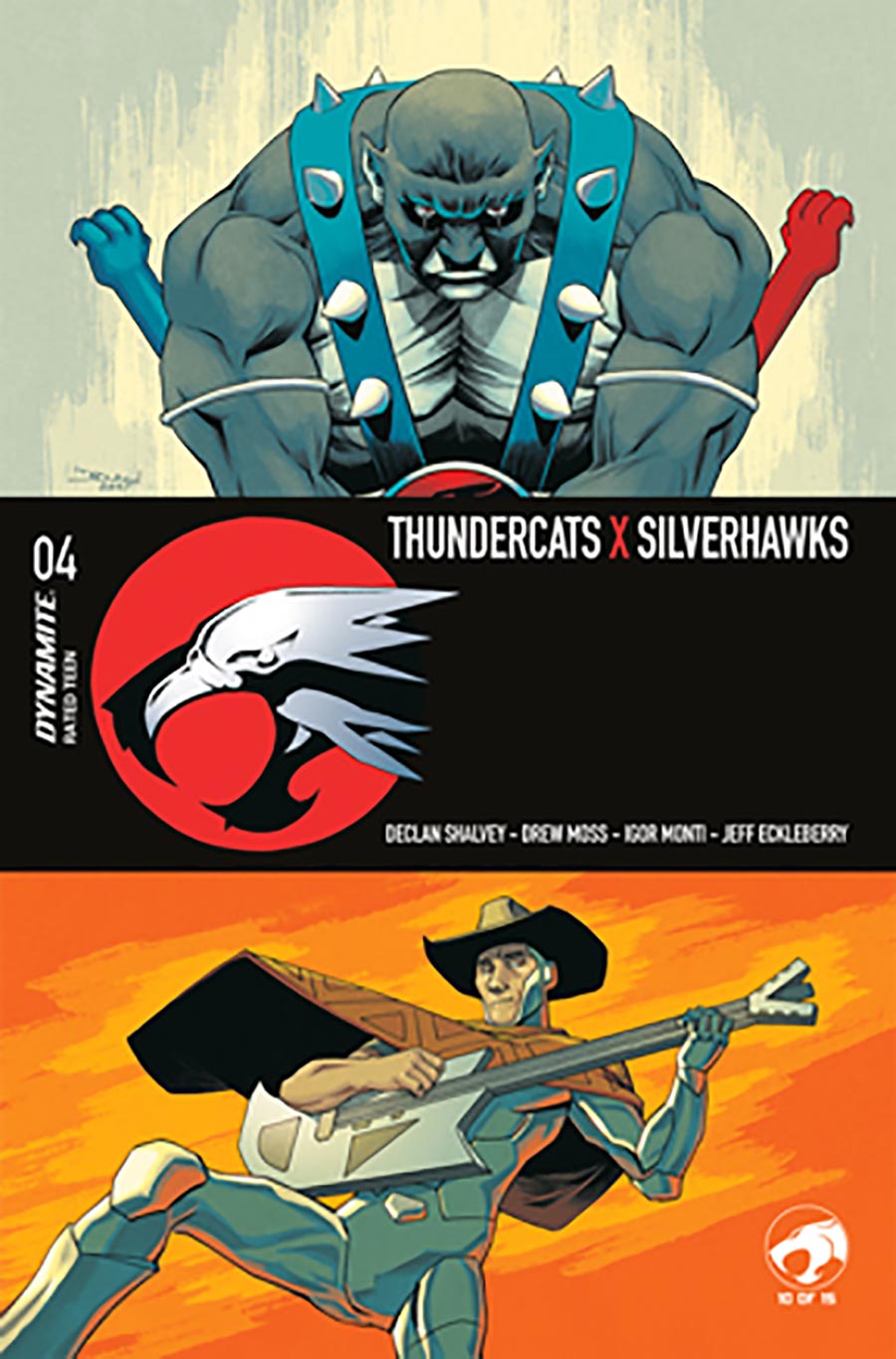 ThunderCats X SilverHawks #4 Cover A Regular Declan Shalvey Cover (ThunderCats X SilverHawks Part 10)