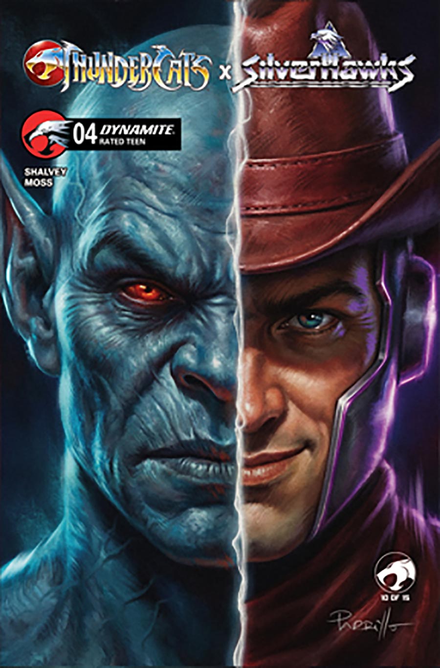 ThunderCats X SilverHawks #4 Cover B Variant Lucio Parrillo Cover (ThunderCats X SilverHawks Part 10)