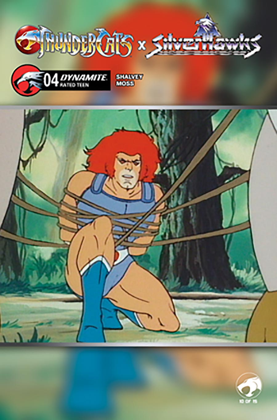 ThunderCats X SilverHawks #4 Cover E Variant Animation Art Cover (ThunderCats X SilverHawks Part 10)