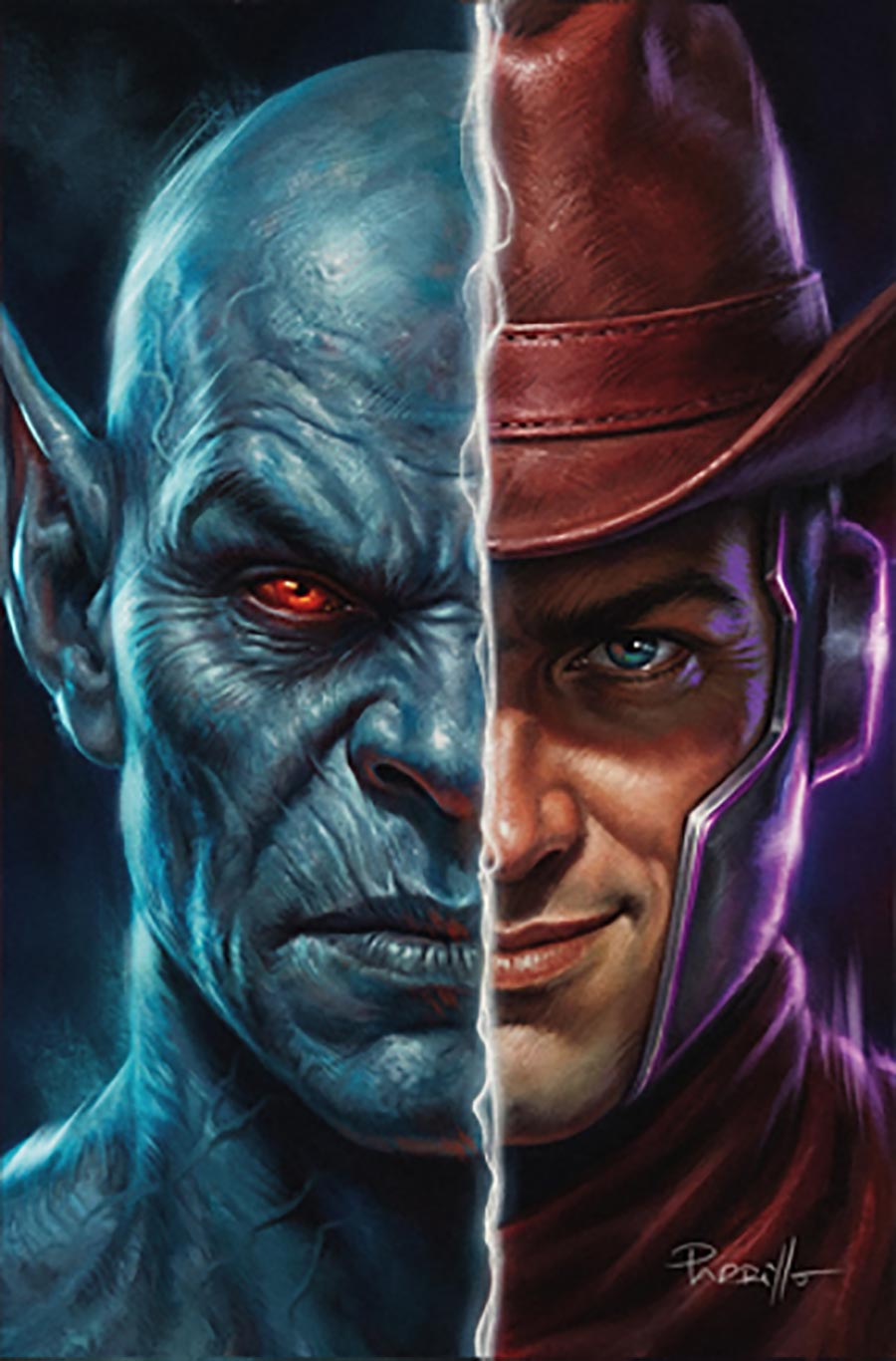 ThunderCats X SilverHawks #4 Cover F Dynamite Metal Premium Lucio Parrillo Virgin Cover (ThunderCats X SilverHawks Part 10)