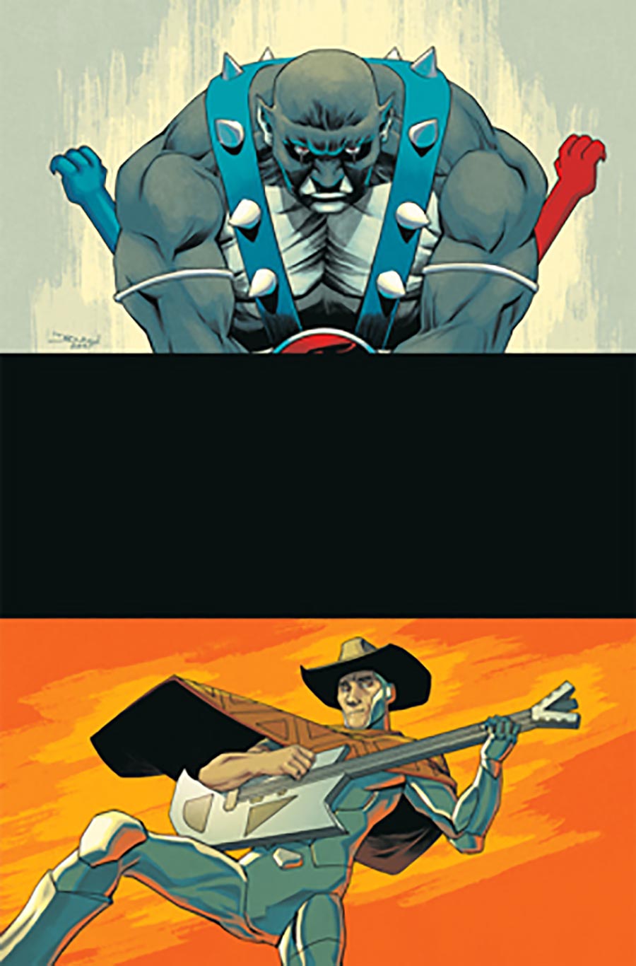 ThunderCats X SilverHawks #4 Cover K Incentive Declan Shalvey Virgin Cover (ThunderCats X SilverHawks Part 10)