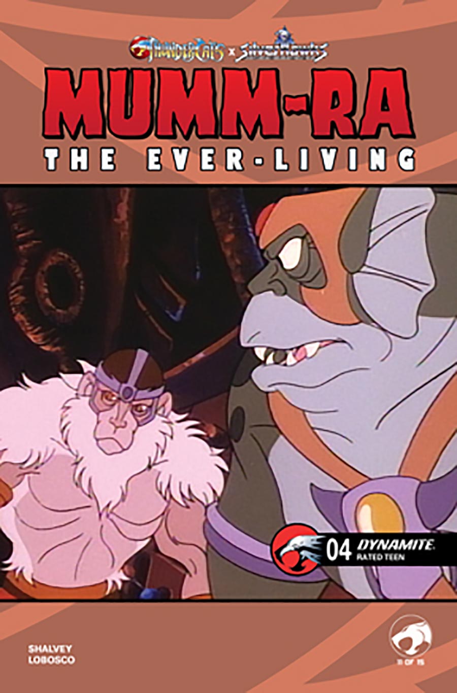 ThunderCats X SilverHawks Mumm-Ra The Ever-Living #4 Cover E Variant Animation Art Cover (ThunderCats X SilverHawks Part 11)