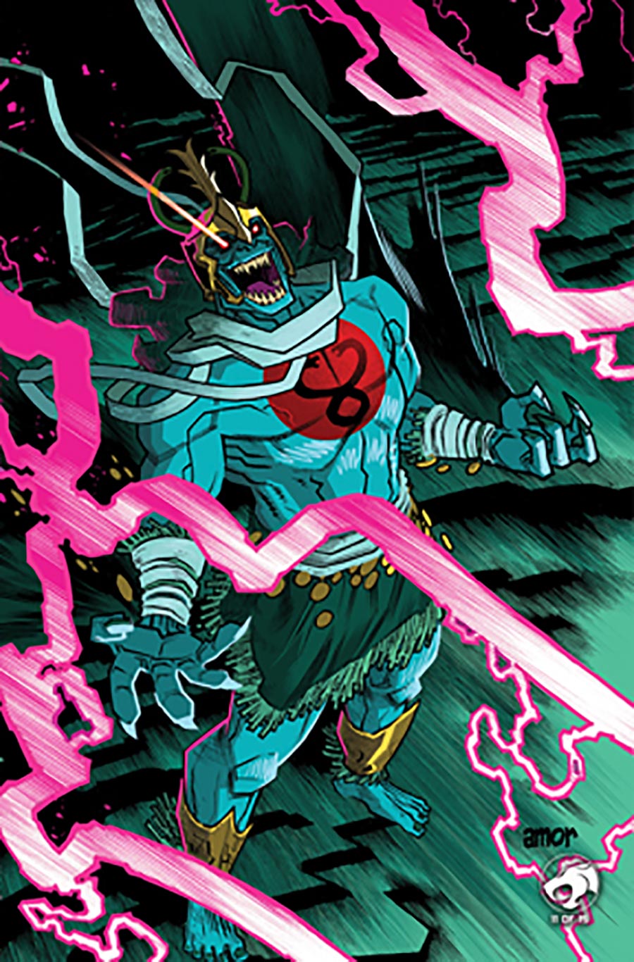 ThunderCats X SilverHawks Mumm-Ra The Ever-Living #4 Cover G Incentive John Amor Virgin Cover (ThunderCats X SilverHawks Part 11)