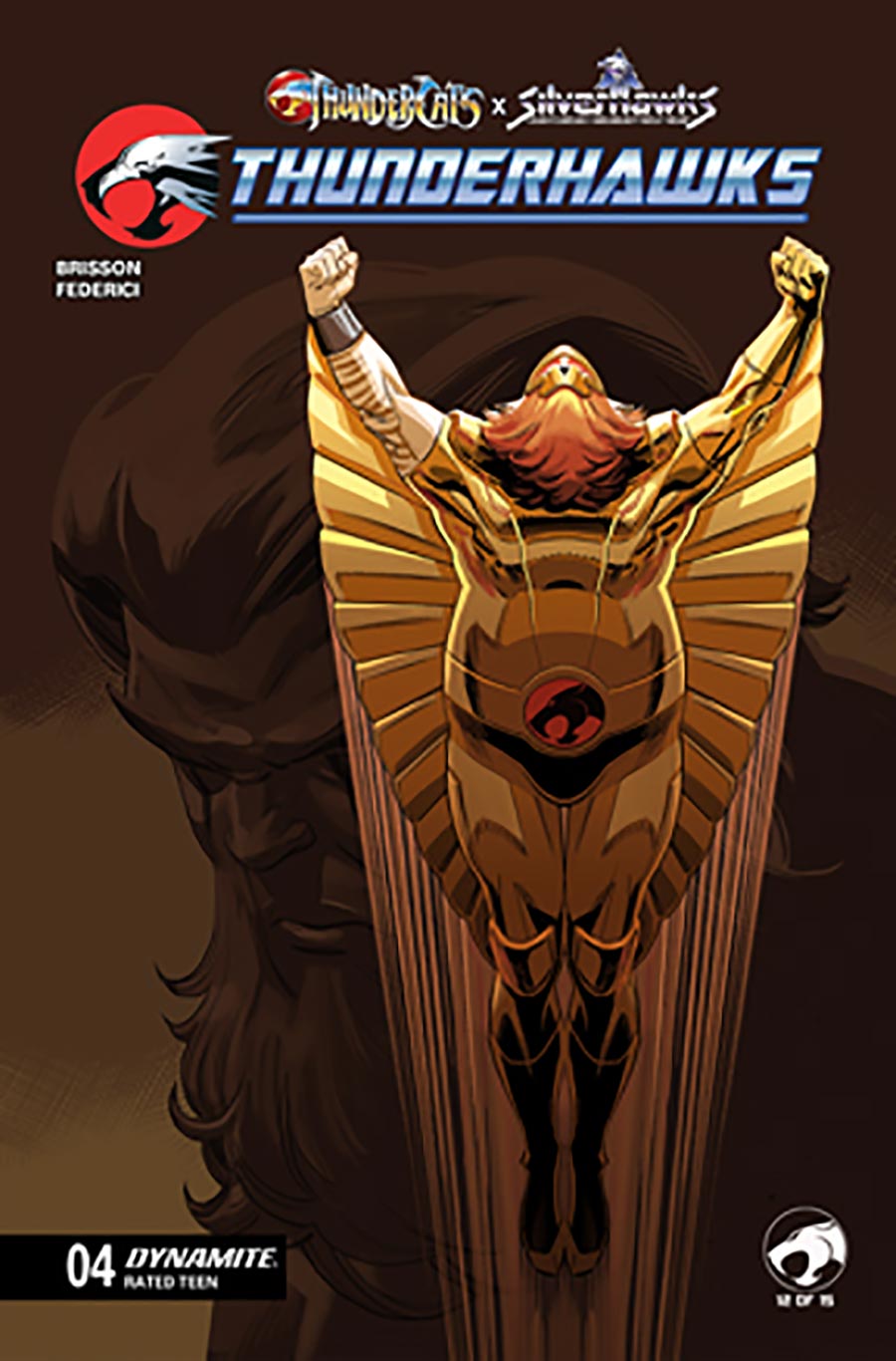 ThunderCats X SilverHawks ThunderHawks #4 Cover C Variant Marco Failla Cover (ThunderCats X SilverHawks Part 12)