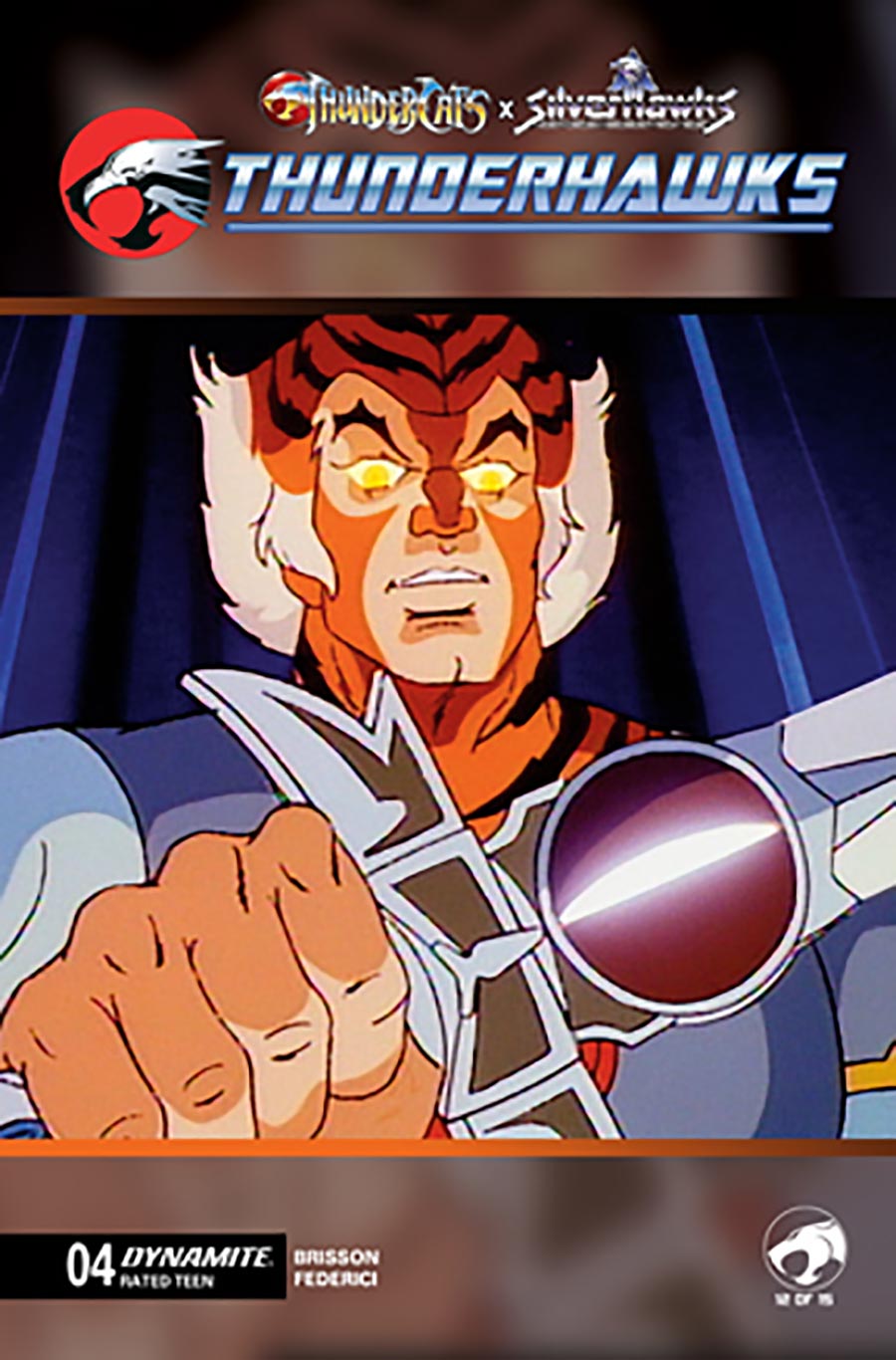 ThunderCats X SilverHawks ThunderHawks #4 Cover E Variant Animation Art Cover (ThunderCats X SilverHawks Part 12)