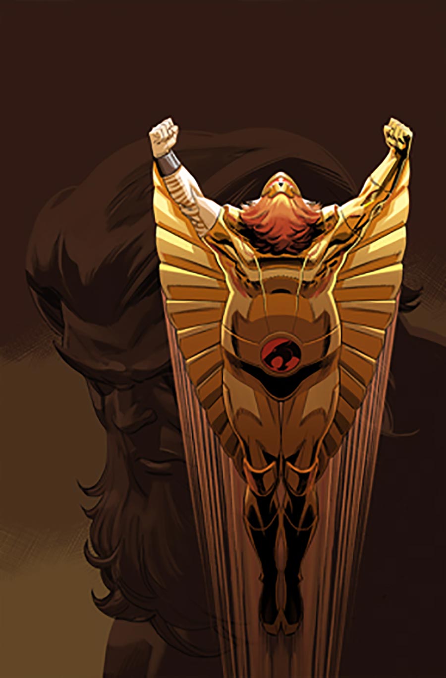 ThunderCats X SilverHawks ThunderHawks #4 Cover H Incentive Marco Failla Virgin Cover (ThunderCats X SilverHawks Part 12)