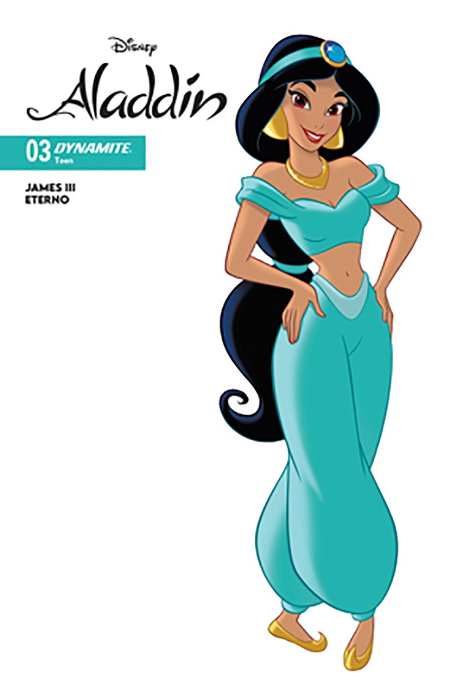 Disney Aladdin #3 Cover C Variant Animation Art Cover
