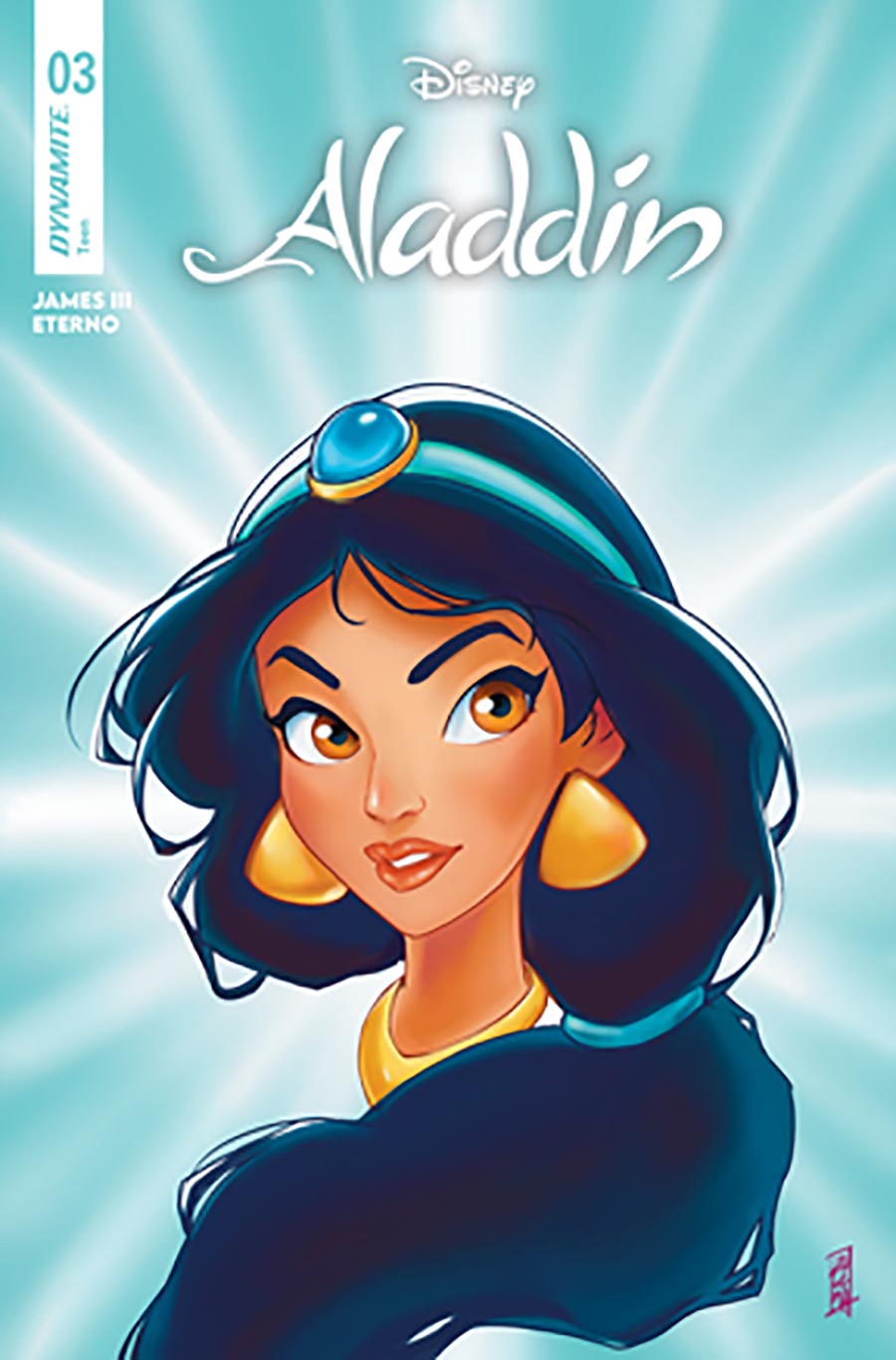 Disney Aladdin #3 Cover D Variant Cartoon Head Cover