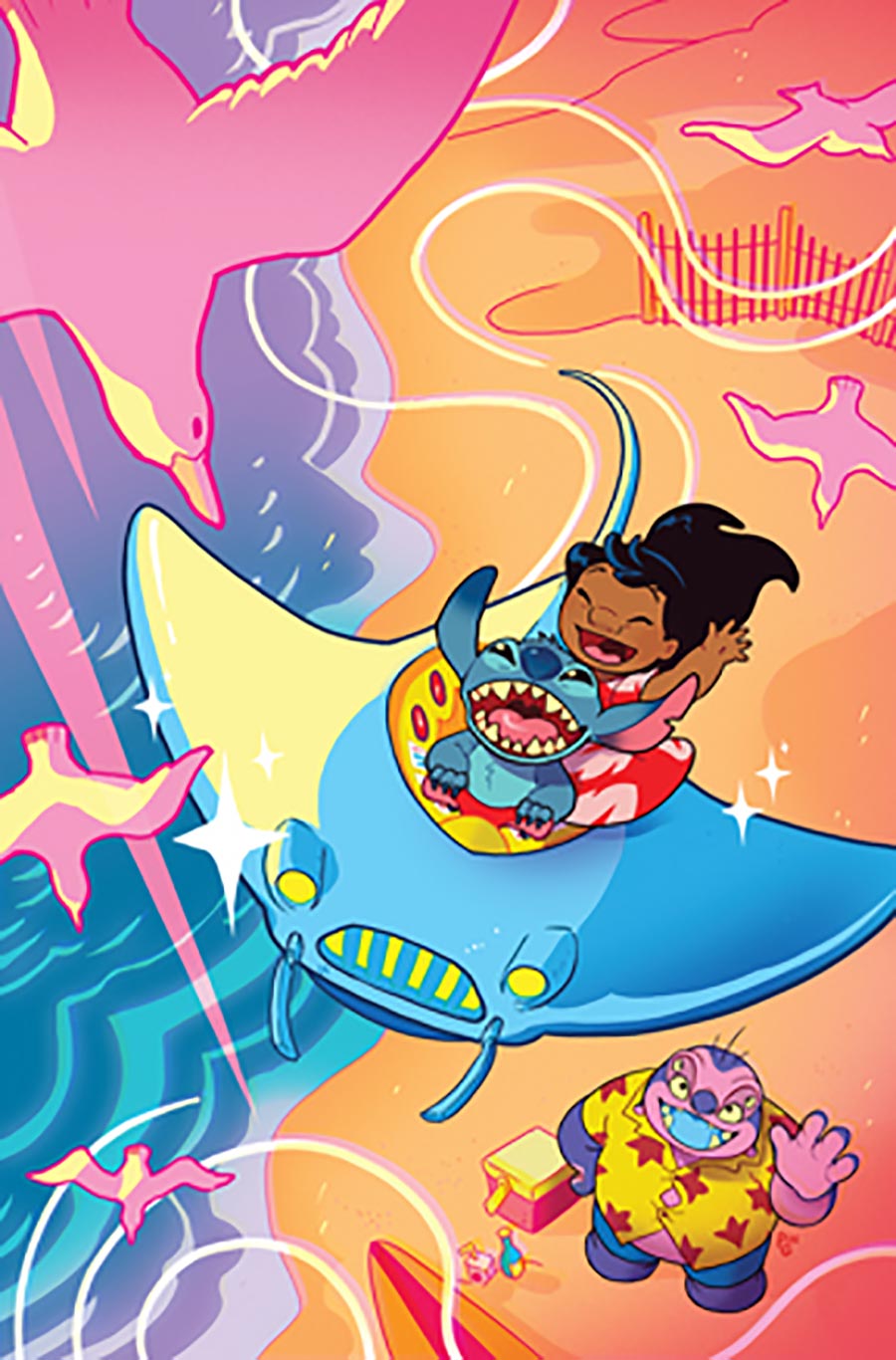 Lilo & Stitch 626 #3 Cover B Incentive Paulina Ganucheau Virgin Cover