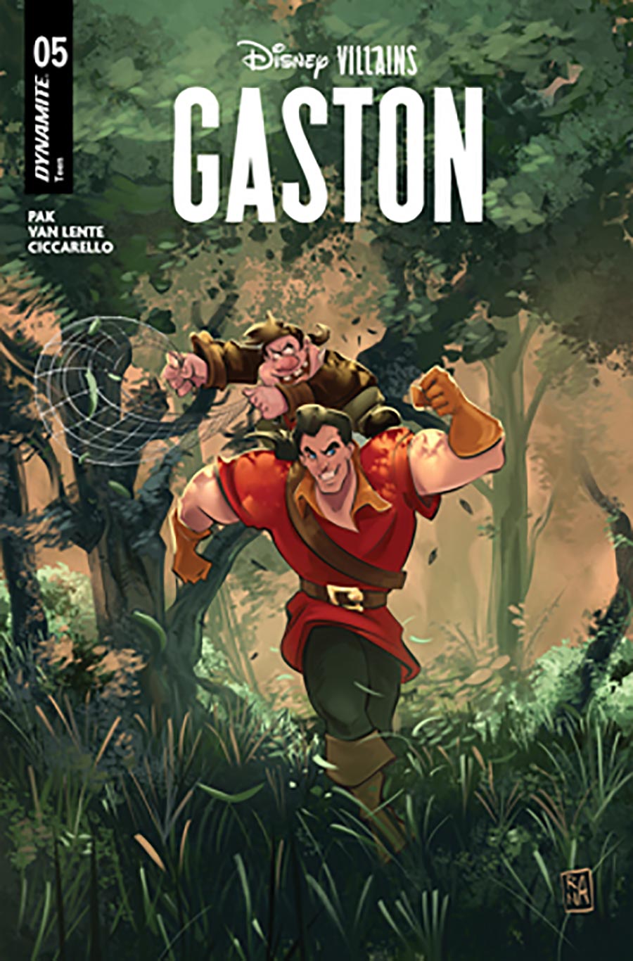 Disney Villains Gaston #5 Cover A Regular Alessandro Ranaldi Cover