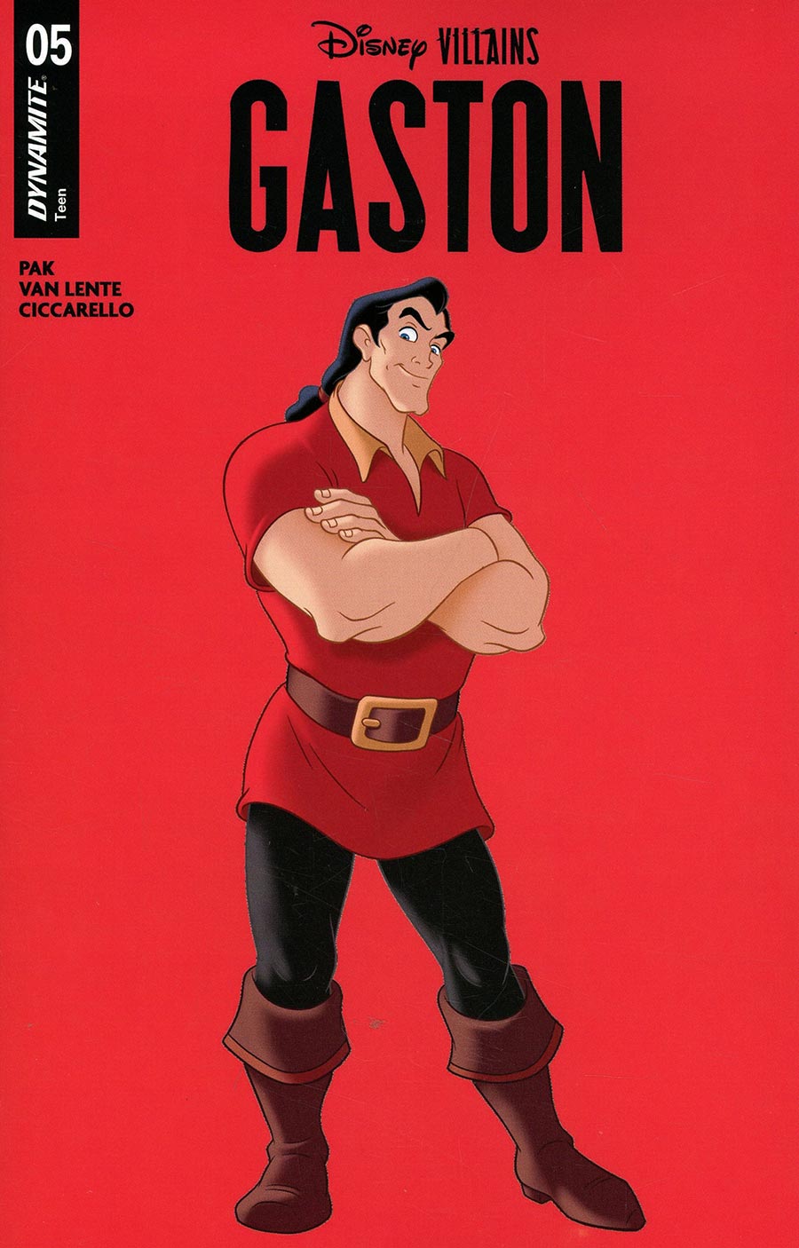 Disney Villains Gaston #5 Cover C Variant Storybook Art Cover