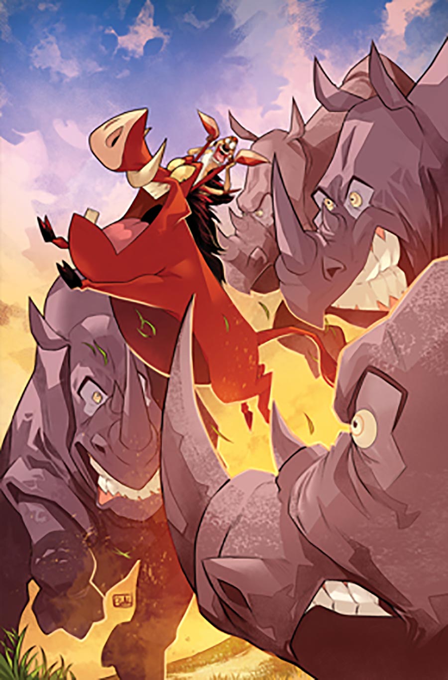 Lion King #7 Cover H Incentive Edwin Galmon Virgin Cover