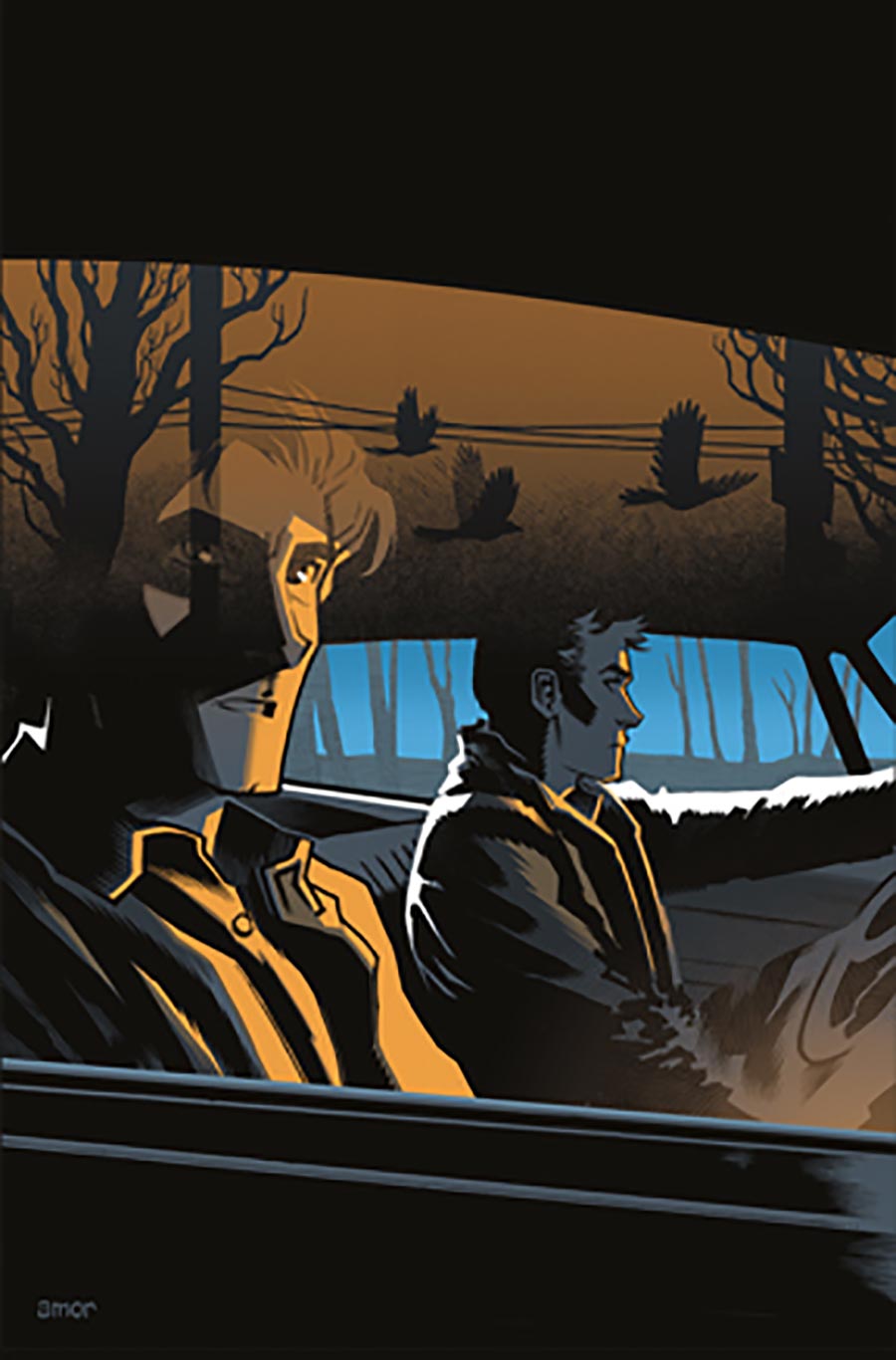 Supernatural Vol 2 #9 Cover J Incentive John Amor Virgin Cover