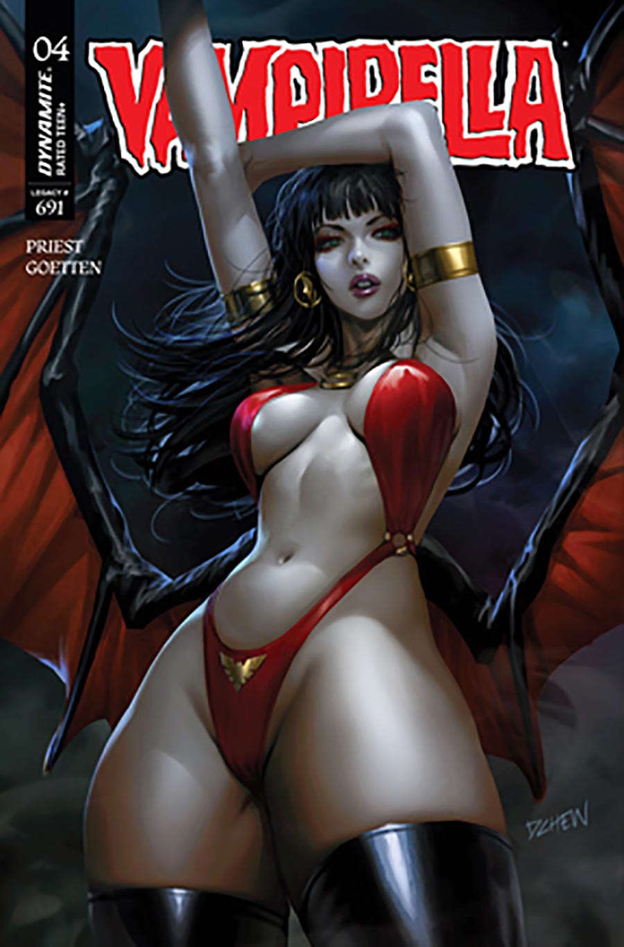 Vampirella Vol 10 #4 Cover B Variant Derrick Chew Cover (#691)