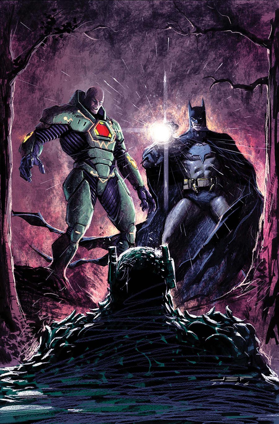 Justice League Knight Vision Special #1 (One Shot) Cover B Variant Juan Ferreyra Card Stock Cover (DC All In)