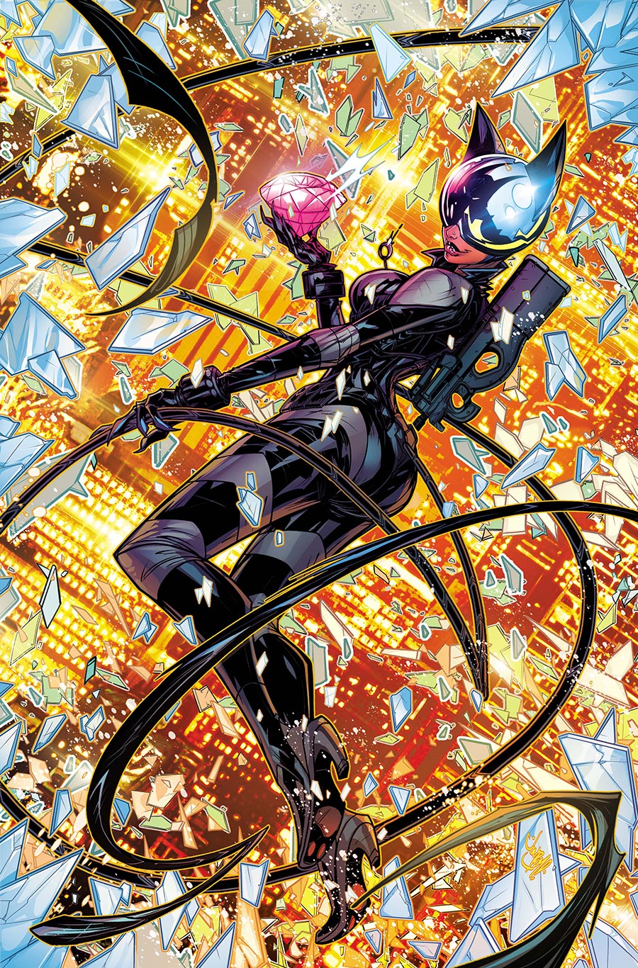 Absolute Catwoman #2 Cover D Variant Jonboy Meyers Card Stock Cover (DC All In)