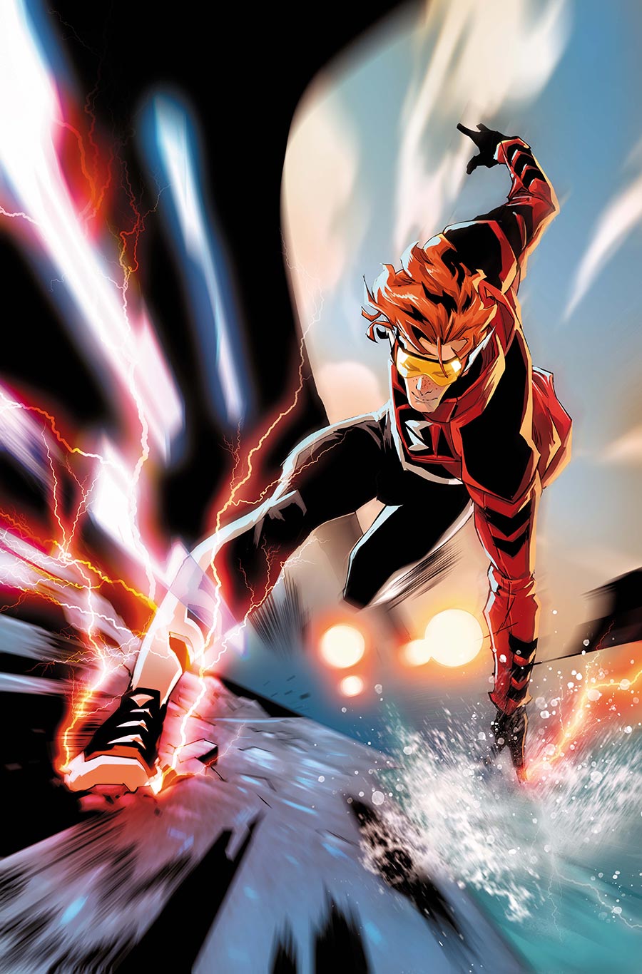 Absolute Flash #17 Cover B Variant Dexter Soy Card Stock Cover (DC All In)