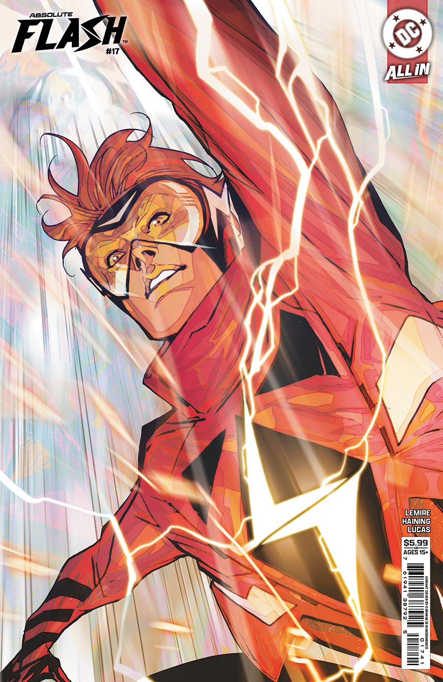 Absolute Flash #17 Cover D Variant Carmine Di Giandomenico Card Stock Cover (DC All In)