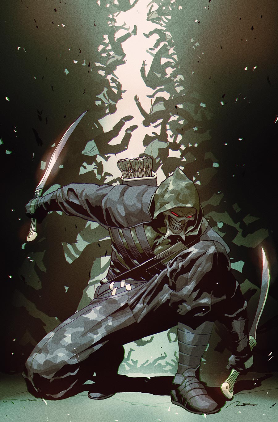 Absolute Green Arrow #3 Cover B Variant Gerald Parel Card Stock Cover (DC All In)