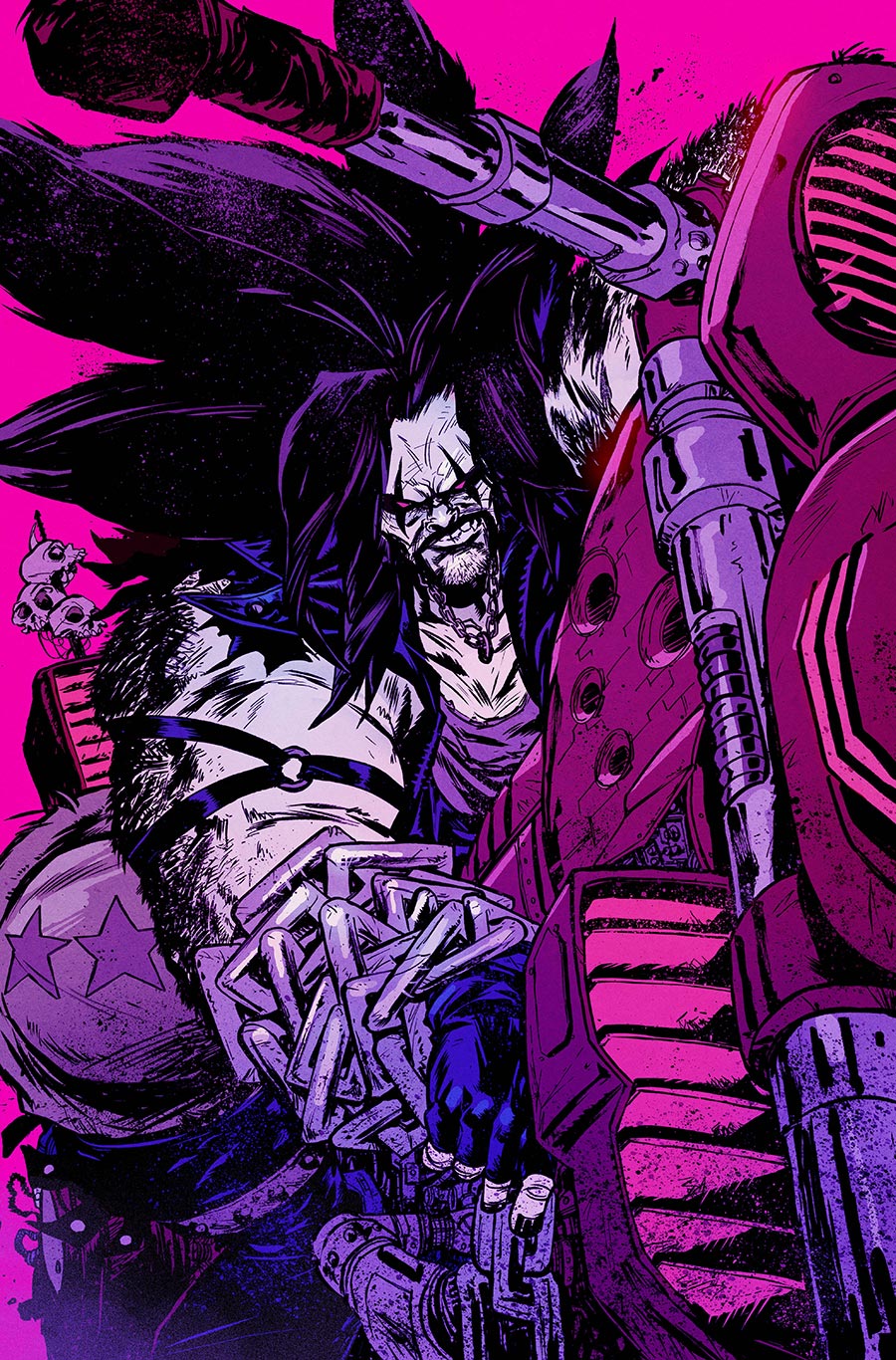 Lobo Vol 4 #5 Cover B Variant Sanford Greene Card Stock Cover (DC Next Level)
