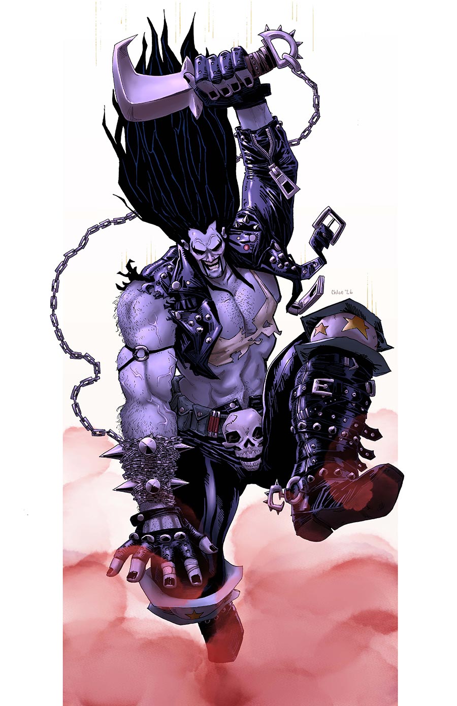 Lobo Vol 4 #5 Cover C Variant Chloe Brailsford Card Stock Cover (DC Next Level)