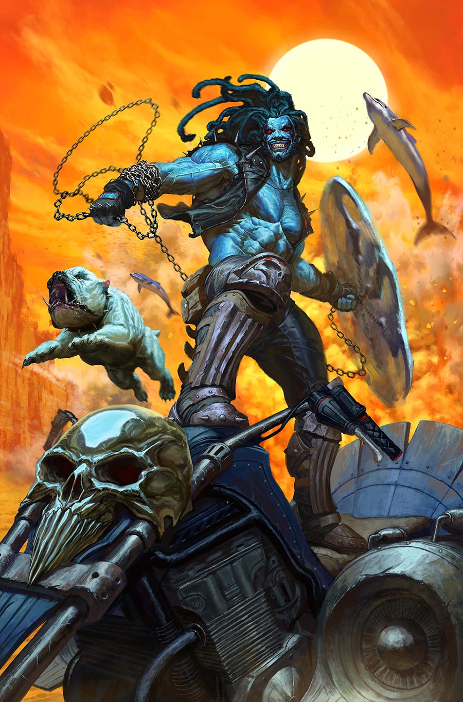 Lobo Vol 4 #5 Cover D Variant Dat Phan Tuan Card Stock Cover (DC Next Level)