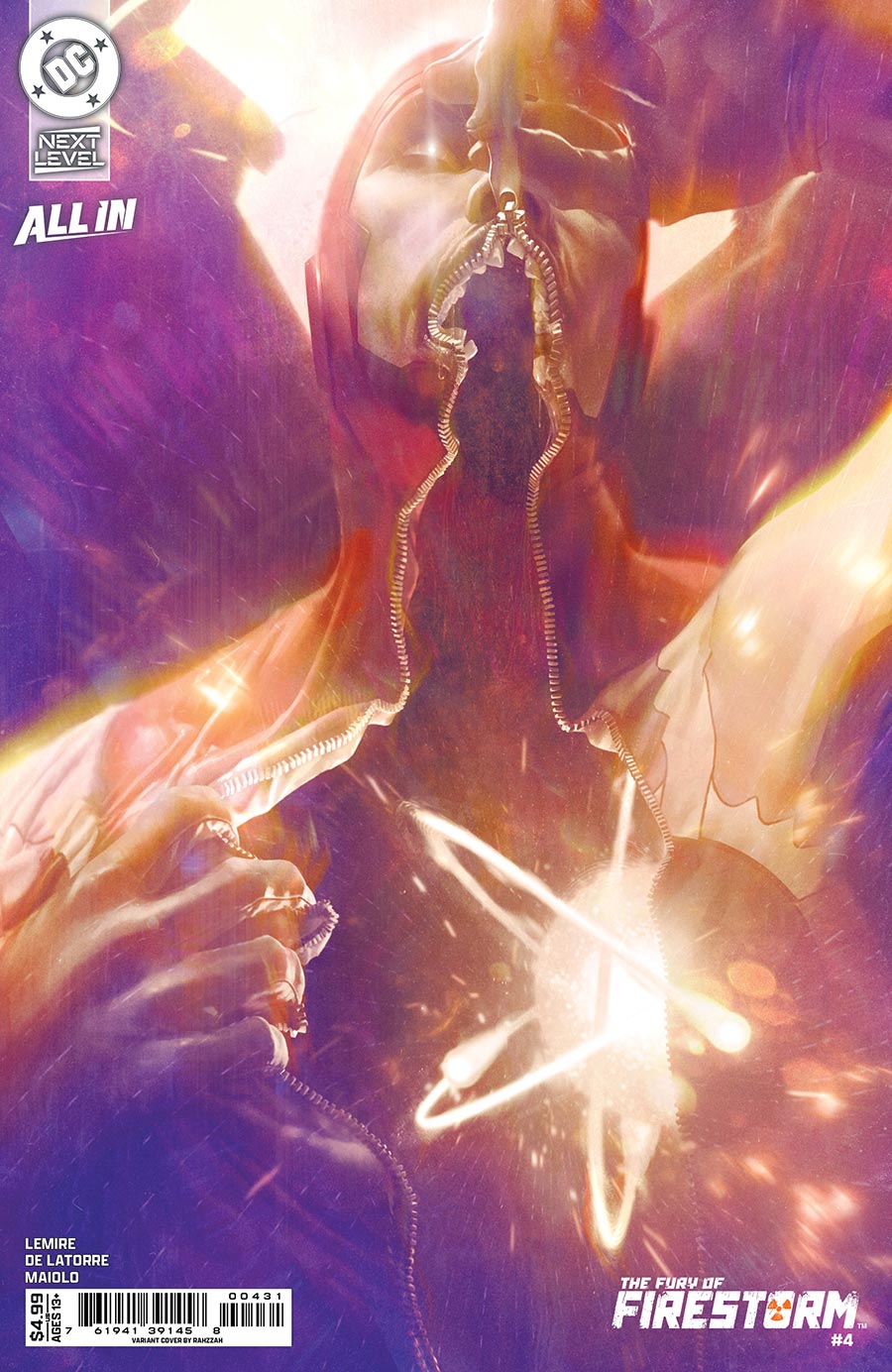 Fury Of Firestorm Vol 2 #4 Cover C Variant Rahzzah Card Stock Cover (DC Next Level)